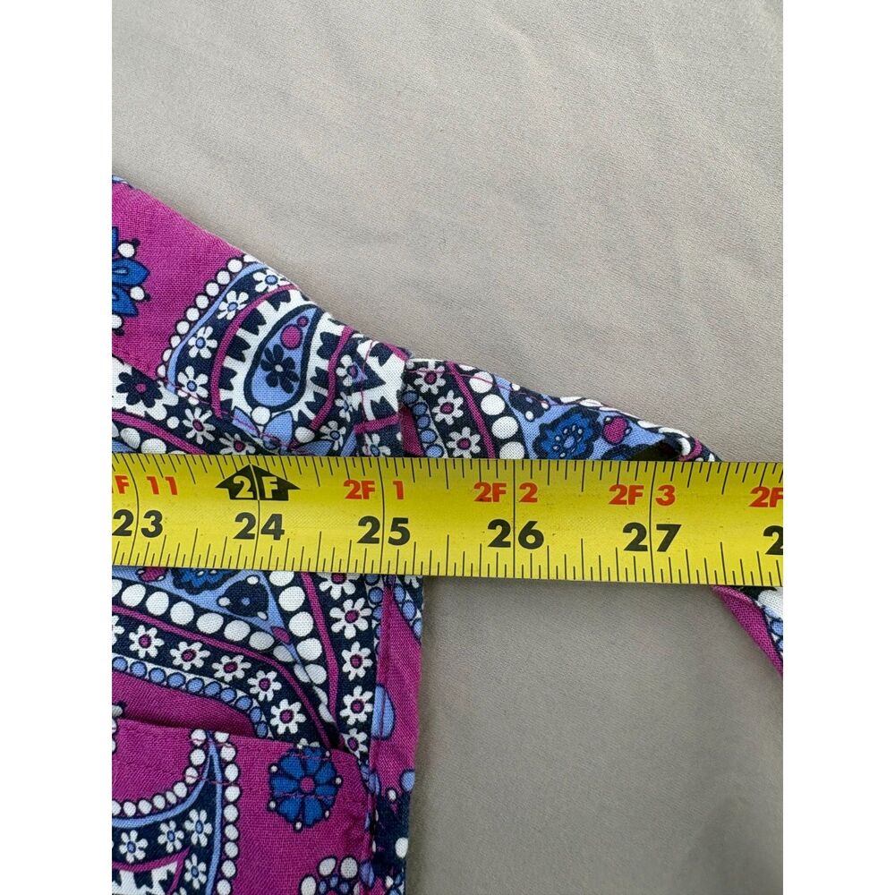 Vera Bradley Paisley Apron — Boysenberry, One Size - Picture 5 of 5